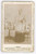 Fotografia d epoca originale 1900 ca  ITALIA Ritratto di vescovo con libri e crocifisso Foto anonima 8x12 cm 1