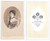 Fotografia d epoca originale 1870 ca NOBILTA  TORINO Giovane donna con lunga treccia Foto LE LIEURE CDV 1