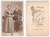 Fotografia d epoca originale 1900 ca IVREA Ritratto di due coniugi Foto Giuseppe ARBORE 8x12 cm 1