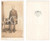 Fotografia d epoca originale 1870 ca TORINO Uomo in piedi con cilindro Foto Gioachino BOGLIONI CDV 1