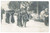 Fotografia d epoca originale 1910 ca GERMANIA Passeggiata lungo un viale  Foto LUCKEFETT 14x9 cm 1