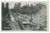 Fotografia d epoca originale 1930 ca GERMANIA Barche in rovina in un canale Foto cartolina 14x9 cm 1