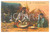 Cartolina originale da collezione 1910 ca NORTH AFRICA  ETHNIC TYPES  PrÃ©paration du couscous Postcard 1
