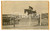 Fotografia d epoca originale 1900 ca TORINO ? IPPICA Cavallo durante il salto di un ostacolo  Foto 17x10 1