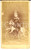 Fotografia d epoca originale 1870 ca VERCELLI Ritratto di bambino su triciclo  Foto Federico CASTELLANI CDV 1