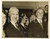 Fotografia d epoca originale 1933 NEW YORK William SINNOTT Franklin ROOSEVELT hearding results of elections 1