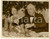 Fotografia d epoca originale 1935 WARM SPRINGS Franklin ROOSEVELT with his wife carves the turkey  Photo 1