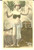 Cartolina originale da collezione 1900 ca TEATRO Ritratto attrice in costume esotico  Cartolina VINTAGE colorata 1