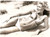 Fotografia d epoca originale 1975 ca EROTICA VINTAGE Carrie VICKERS lying in bikini on the beach Foto 24x18 1