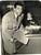 Fotografia d epoca originale 1960 ca MILANO Ritratto di Walter CHIARI con una segretaria  Foto 20x26 cm 1