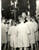 Fotografia d epoca originale 1959 ROMA Villa Nazareth  Card. Domenico TARDINI tra gli orfani  Foto 18x24 cm 1