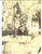 Fotografia d epoca originale 1959 VERONA Ritratto di donna presso il pozzo di una villa Foto 18x24 cm 1