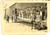 Fotografia d epoca originale 1936 ROMA CENTOCELLE Regia Aeronatica  Ufficiali in scala  Foto CURIOSA 9x7 cm 1