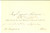 Autografo originale 1930 ca MILANO Ing. Eugenio PICCININI  Biglietto condoglianze AUTOGRAFO 1