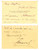 Autografo originale 1940 ca UniversitÃ  ROMA Prof. Gherardo GHERARDI  Biglietto da visita AUTOGRAFO 1