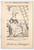 Materiale pubblicitario d’epoca 1924 Cie Gle TRANSATLANTIQUE  S.S. ROCHAMBEAU  List cabin passengers 1