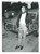 Fotografia d epoca originale 1985 ca ITALIA  CINEMA Marco FERRERI con Mercedes W126 500 SE Foto 18x24 cm 1