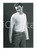 Fotografia d epoca originale 1995 ca COSTUME ITALIA Andrea PEZZI conduttore  Ritratto  Foto 18x24 cm 13 1