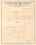 Documento originale, autentico 1922 MILANO Utensilerie Meccaniche Prospero GANDUS Avvio azioni legali  Lettera 1