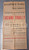 Materiale pubblicitario d’epoca 1962 MILANO Accademia CSAKY  Concerto composizioni Luciano CHAILLY Manifesto 1