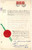 Documento originale, autentico 1962 LONDON Notarial certificate  Extract US Federal Labeling  SCOTCH WHISKY 1