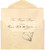 Autografo originale 1911 VESPOLATE NO Don Giorgio RAGNI coadiutore  Biglietto da visita AUTOGRAFO 1