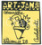 Oggetto da collezione cartaceo 1980 ca SARDEGNA CARLOFORTE  ARTIJANAS ceramiche  Etichetta illustrata 8x9 cm 1