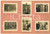 Fotografia d epoca originale 1927 PESARO / URBINO Congressisti DANTE ALIGHIERI in escursione Collage 6 foto 1