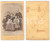 Fotografia d epoca originale 1890 ca BRUNICO/ BRUNECK Famiglia con 4 bambini Foto Alois KOFLER & VIOLAND 1
