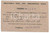Oggetto da collezione cartaceo 1938 ROMA Bibliotheca Pont. Univ. Gregorianae  Tessera di Giorgio BACHELET 11x7 1
