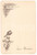 Oggetto da collezione cartaceo 1890 ca FRANCE Le clown boit de la LIQUEUR BÃ‰NÃ‰DICTINE Menu 10x16 cm 8 1