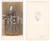 Fotografia d epoca originale 1870 ca TORINO Ritratto di donna con vaso di fiori  Foto MONTABONE CDV 1
