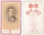 Fotografia d epoca originale 1875 ca TORINO Ritratto maschile  Busto Foto SCHEMBOCHE CDV 1