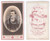 Fotografia d epoca originale 1880 ca VERBANIA INTRA Ritratto maschile  Busto Foto Antonio PETROLI CDV 1