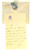 Documento originale, autentico 1932 NAPOLI Lettera sen. Gennaro MARCIANO per ringraziamento Autografo 1