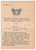 Documento originale, autentico 1889 REGNO D ITALIA SPOLETO Regio Decreto per dazio su pallini da caccia 1