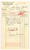 Documento originale, autentico 1940 MILANO CROCE ROSSA Fattura servizio infermieristico Gara CICLISMO 1