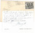 Autografo originale 1953 FIRENZE Raffaello MARCHETTI  Biglietto da visita auguri AUTOGRAFO 1