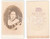 Fotografia d epoca originale 1875 ca Donna con la rosa tra i capelli  Ritratto Foto Alphonse BERNOUD CDV 1