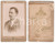 Fotografia d epoca originale 1885 ca TORINO Ritratto maschile con cravatta chiara  Foto LOVAZZANO CDV 1