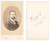 Fotografia d epoca originale 1875 ca TORINO Ritratto di giovane uomo  Busto  Foto A. L. VIALARDI CDV 1
