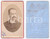 Fotografia d epoca originale 1875 ca NAPOLI Ritratto di Filippo DE ANDREIS Foto Achille MAURI CDV 1