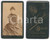 Fotografia d epoca originale 1890 ca BERGAMO Giovane donna seduta con un libro  Foto TARAMELLI CDV 1