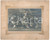 Fotografia d epoca originale 1910 ca ITALIA Classe elementare femminile in cortile  Foto 26x21 cm 1