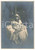 Fotografia d epoca originale 1940 ca PAVIA Ritratto di ragazza con il ventaglio FOTO ARTISTICA CHIOLINI 1