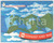 Materiale pubblicitario d’epoca 1955 ca MEA Middle Eastern Airlines  Souvenir route map 22x18 cm 1