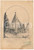Stampa, bozzetto originale 1925 ca MILANO Arch. Felice PASQUÃˆ  Monumento funerario Bozzetto AUTOGRAFO 6 1