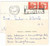 Autografo originale 1950 MILANO Franca e Gerardo PICKER  Biglietto AUTOGRAFO condoglianze 1