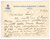 Autografo originale 1937 TORTONA Scuola Corale L. Perosi  Biglietto Fidelio FINZI Autografo 1