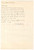 Autografo originale 1950 ca TORINO Lettera Augusto DEL NOCE per invio di uno scritto AUTOGRAFO 1